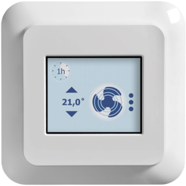 2" HMI touchpanel
Temperature sensor, Modbus, outdoor